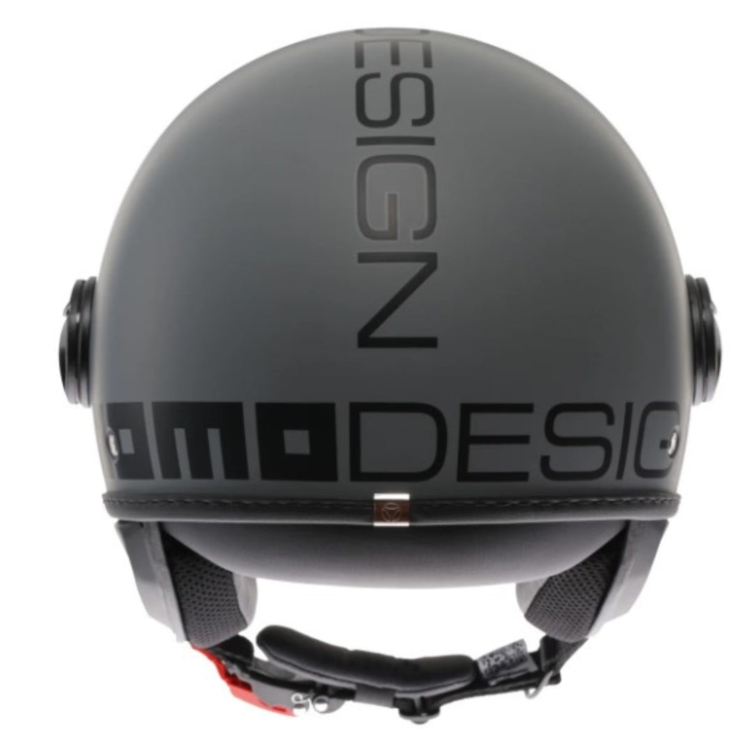 Casco Jet MomoDesign FGTR Classic - Grigio Opaco/Nero - E2206