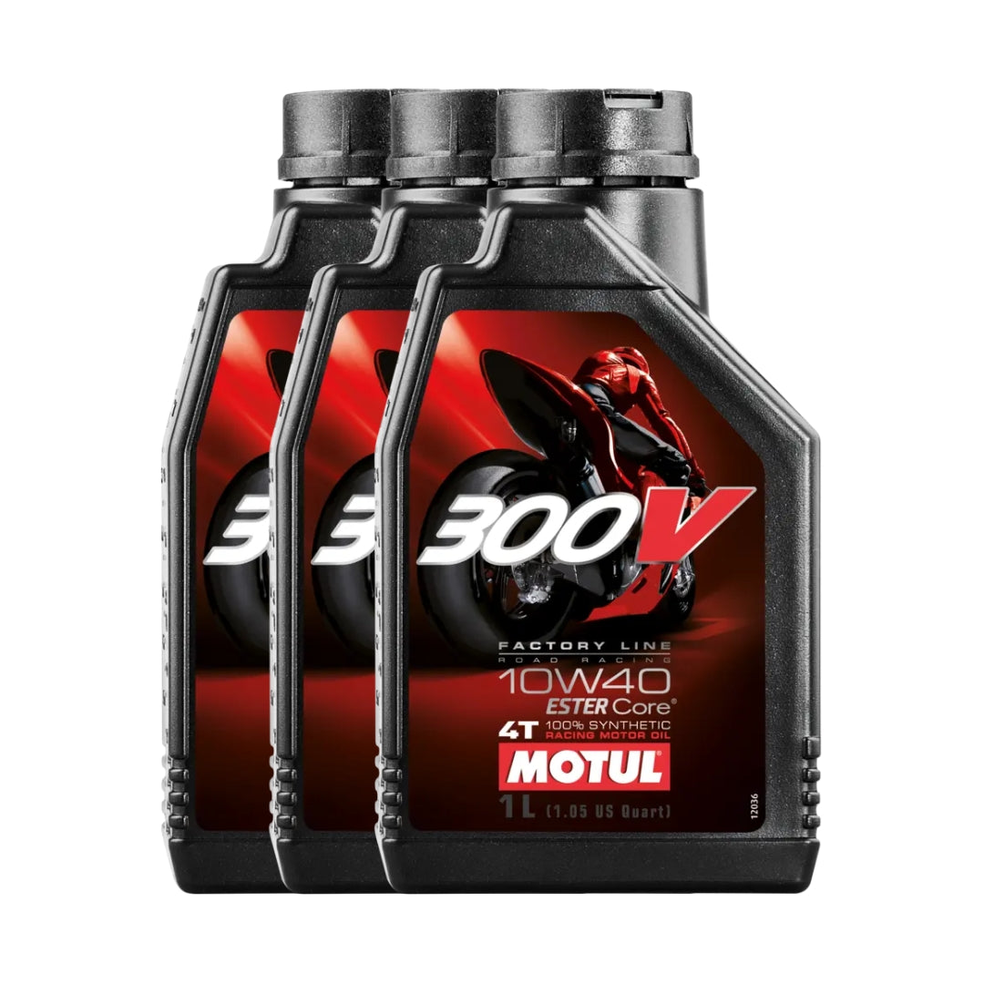 Olio Motore Motul 300V Factory Line Road 4T 100% Sintetico