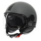 Casco Jet MomoDesign FGTR Classic Mono - Grigio Opaco/Nero - E2206