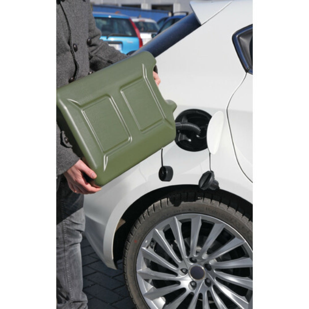 Tanica Carburante Omologata Modello Militare Con Beccuccio Flessibile 20L