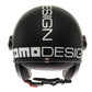 Casco Jet MomoDesign FGTR Classic - Nero Opaco/Bianco - E2206