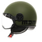 Casco Jet MomoDesign FGTR Classic - Verde Militare Opaco/Nero - E2206