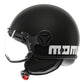 Casco Jet MomoDesign FGTR Classic - Nero Opaco/Bianco - E2206