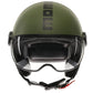 Casco Jet MomoDesign FGTR Classic - Verde Militare Opaco/Nero - E2206