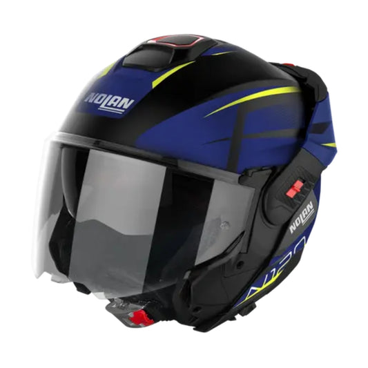 Casco Modulare Flip-Back Nolan N120-1 Nightlife N-COM