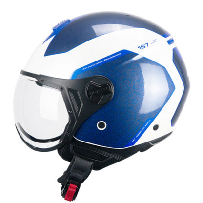 Casco Jet CGM 167L Flo Bico VISIERA SAGOMATA