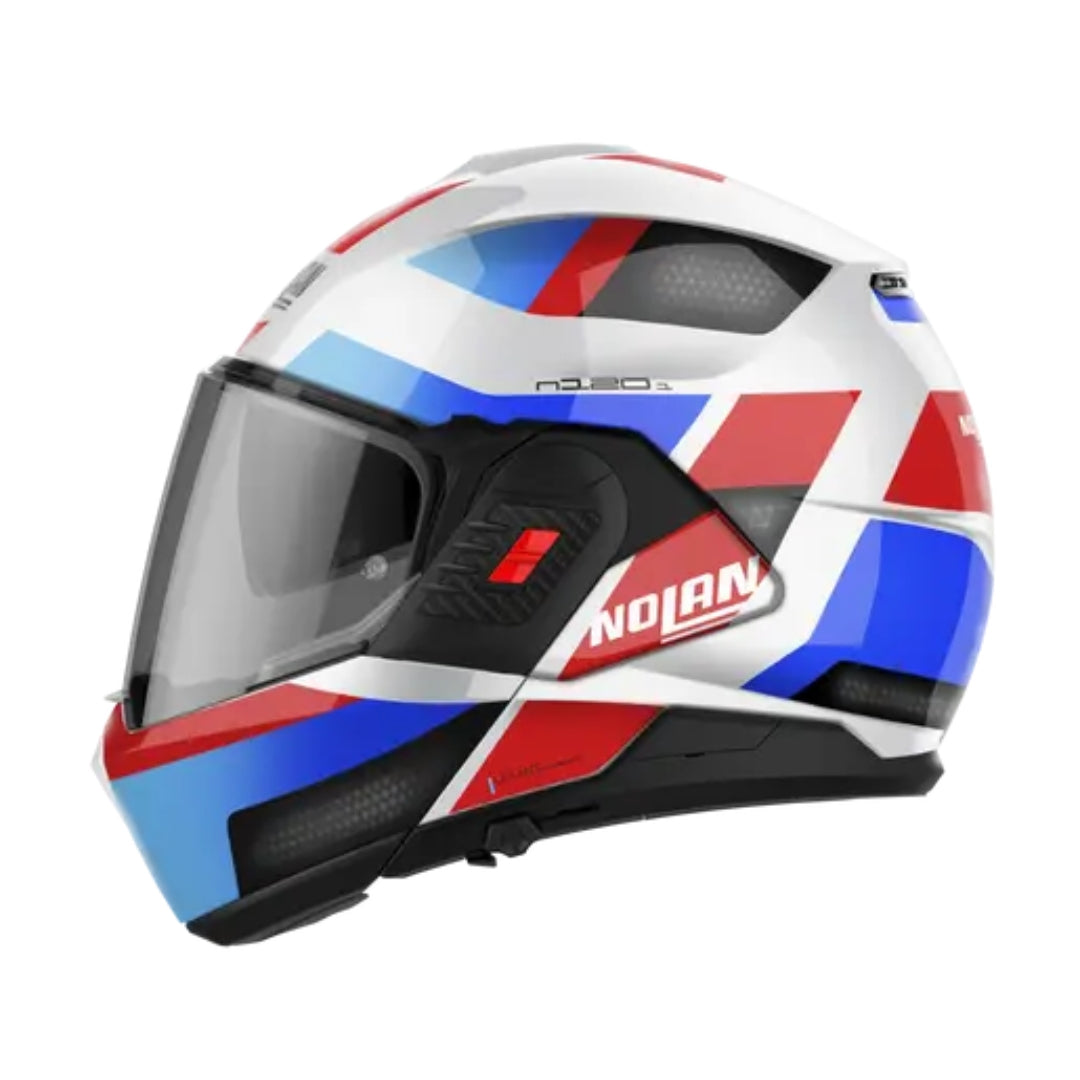 Casco Modulare Flip-Back Nolan N120-1 Subway N-COM