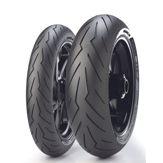 Pneumatico Anteriore - Pirelli Diablo Rosso III - 120/70 ZR 17 M/C (58W) TL