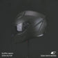 Casco Integrale CGM 333A Onyx Mono