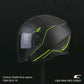 Casco Jet CGM 136X RNA Pro Street Carbon Giallo Fluo Opaco