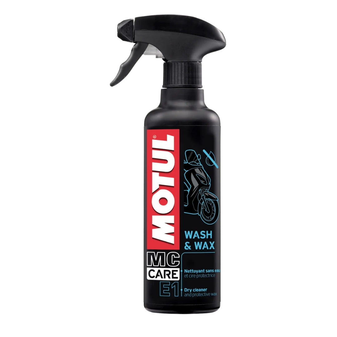 Spray Pulitore a Secco Motul MC Care E1 Wash & Wax 400ML (102996)