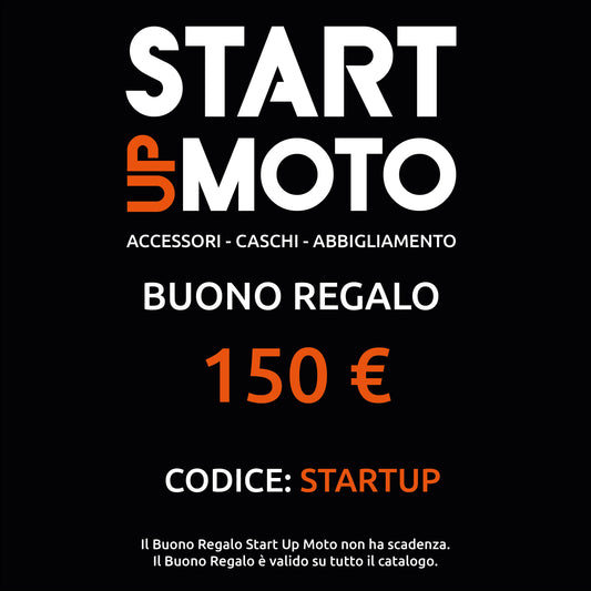 Start Up Moto Buono Regalo 150 €