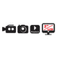 Action Cam Plus 1080p Sports Camera + Wifi + Accessory Kit