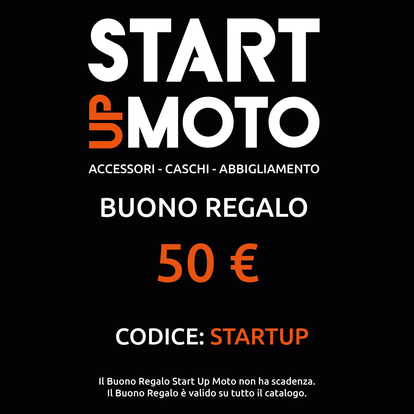 Start Up Moto Buono Regalo 50 €